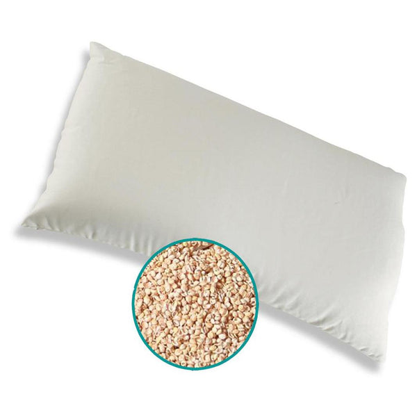 Organic millet filled pillow